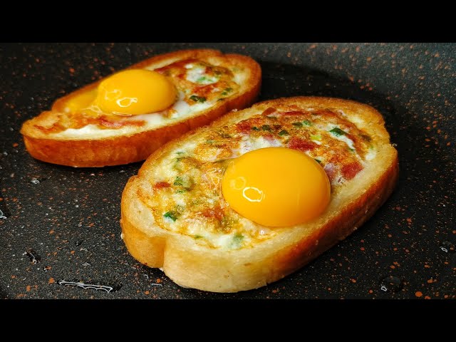 Exclusive egg recipe for breakfast. Amazing sandwiches