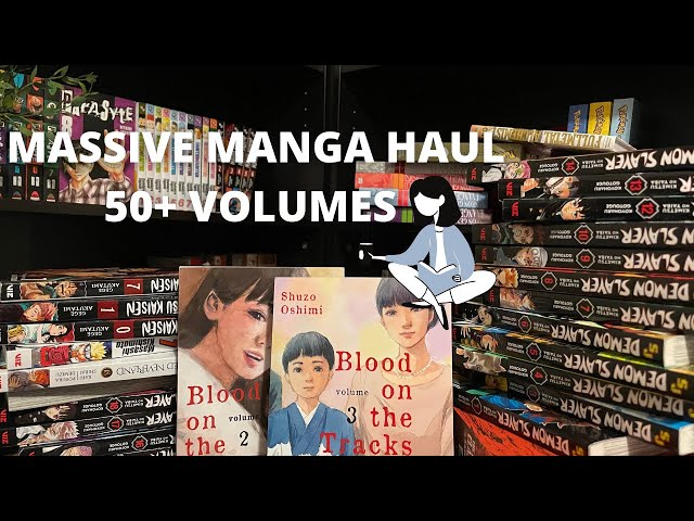 MASSIVE Manga Haul | 50+ Volumes