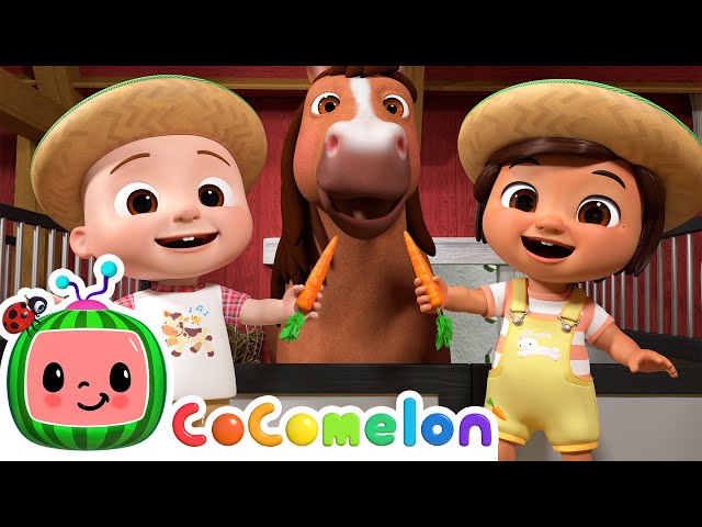 Yes Yes Vegetables On The Farm | CoComelon Nursery Rhymes & Kids Songs