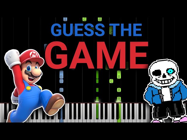 Do You Know These Video Games? (Piano Quiz - Part 1)