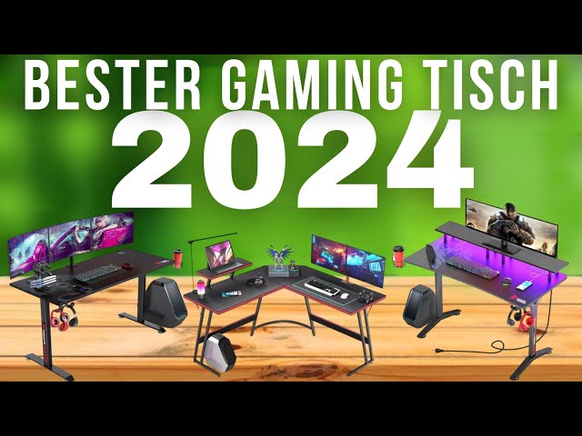 TOP 5 BESTER GAMING TISCH 2024 ! Günstiger PC Schreibtisch kaufen! Test-Vergleich !