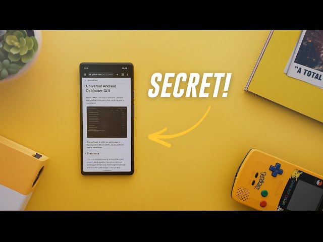 Android Manufacturers HATE this SECRET App!