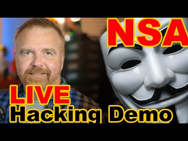 Live Hacking Demo with SECRET NSA Tools - Disassemble and Decompile with Dave!