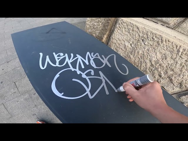 Graffiti review with Wekman MAD SKILLS uni paint