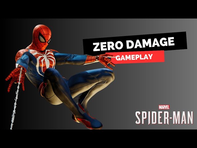 Attacking enemy waves without taking damage (Marvel's Spider-Man)