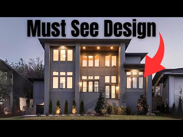 ULTRA MODERN 5 Bedroom Home Complete w/ Elevator And A MUST SEE Layout!