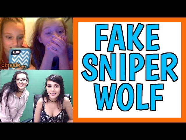 PRETENDING TO BE SSSNIPERWOLF ON OMEGLE