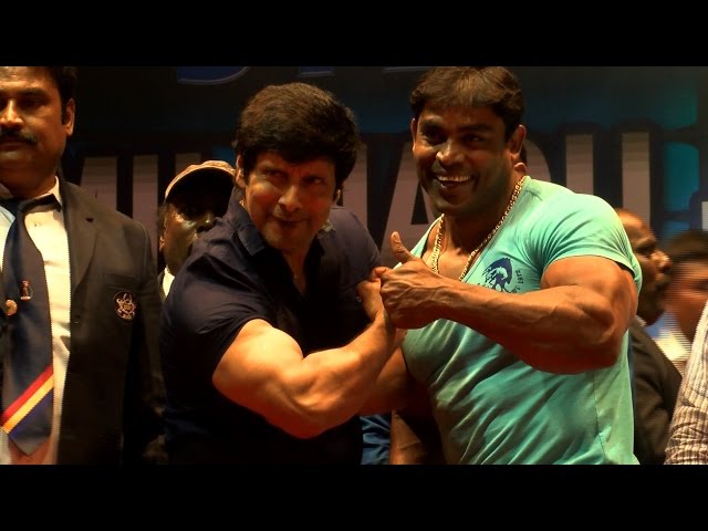 Actor Siyan Vikram Spends Time With The Real Bodybuilders of Tamil Nadu - Red Pix 24x7
