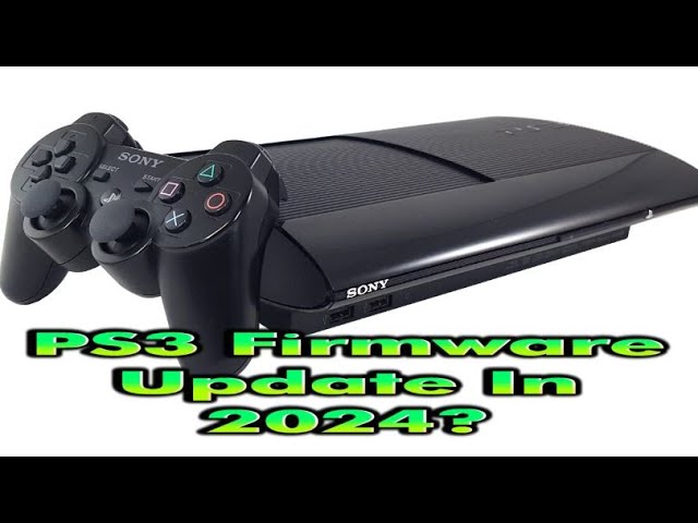 PS3 Firmware Update in 2024