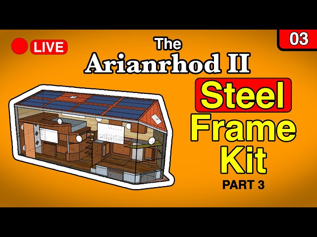 Tiny House Build: Steel Framing