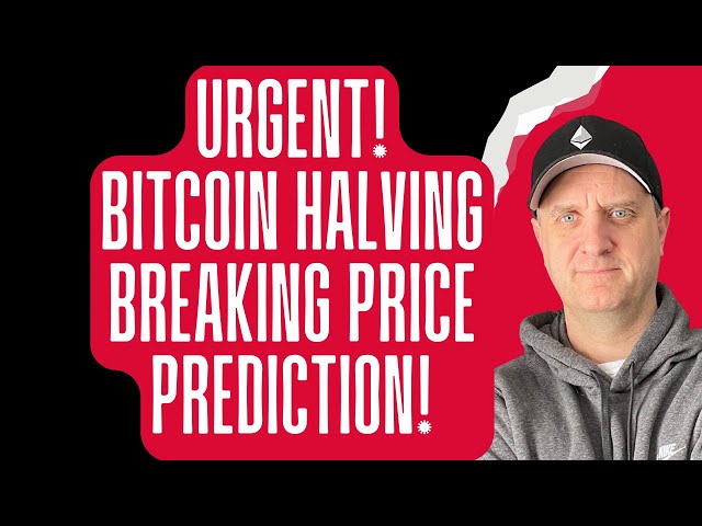URGENT ⛔️ BITCOIN HALVING AND WHAT HISTORY TELLS US ON HOW HIGH CRYPTO WILL GO! 🤑