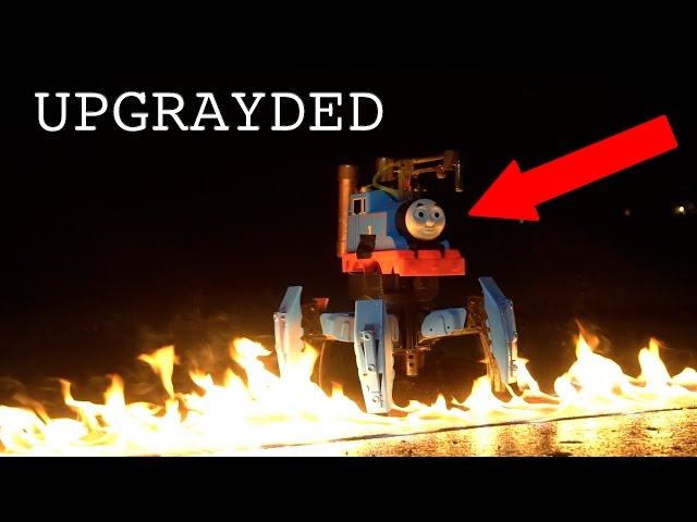Dangerous Toy Modification-Thomas the FLAMETHROWER
