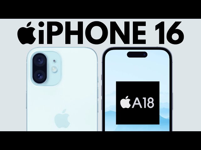 Apple iPhone 16 - A18 CHIP COMING TO ALL MODELS?