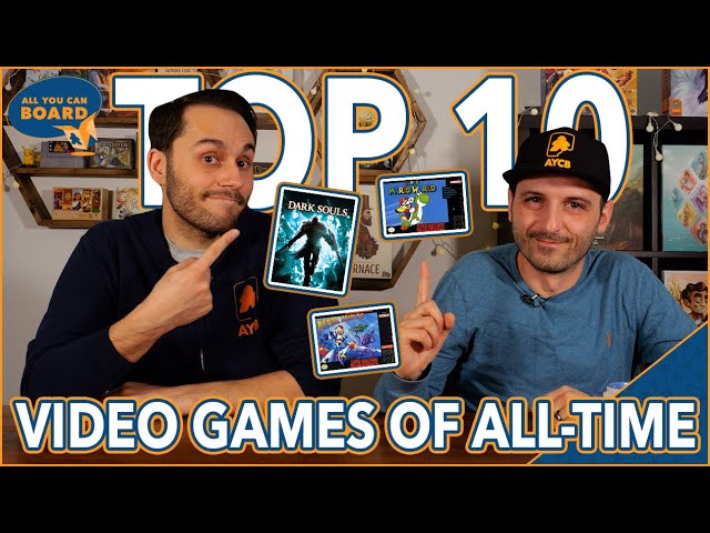 Top 10 Video Games of All-Time | A Look Back At Our Roots!