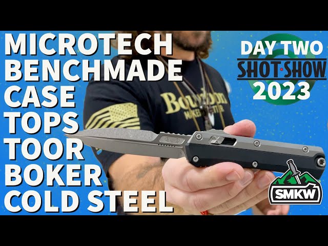 Shot Show 2023 | DAY TWO | MICROTECH, BENCHMADE, CASE, TOPS, BOKER, TOOR, COLD STEEL