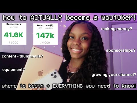 HOW TO START A YOUTUBE CHANNEL IN 2022 | where to begin + EVERYTHING you need to know!