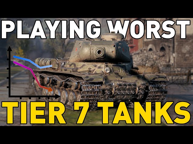 Playing the WORST Tier 7 Tanks in World of Tanks!