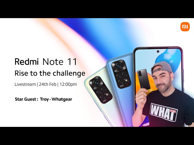 Xiaomi Redmi Note 11 - GIVEAWAY!