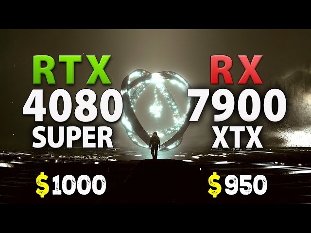 RTX 4080 SUPER vs RX 7900 XTX - Test in 16 Games | 4K, Rasterization