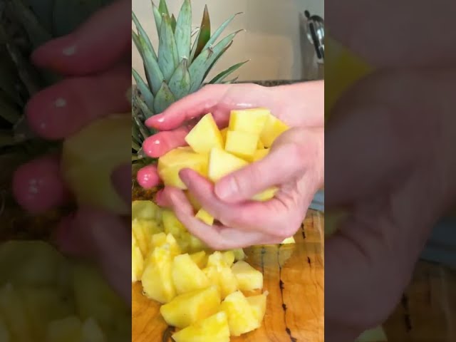 How to Cut a Pineapple FAST