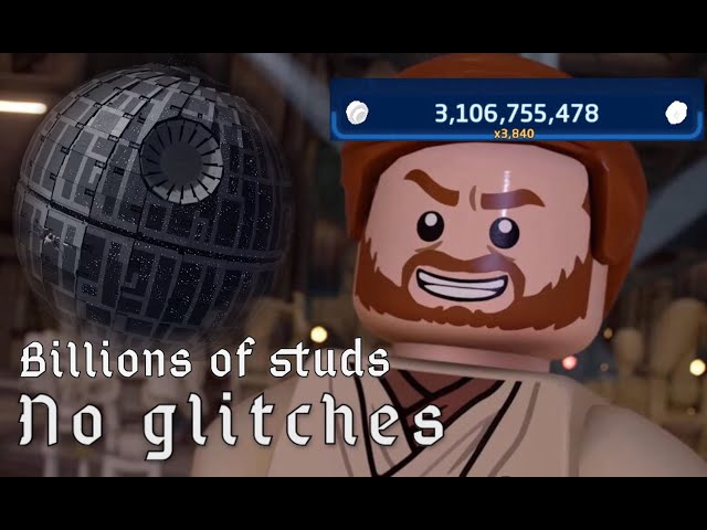 Stud farming - Lego Star Wars the Skywalker Saga - no glitches