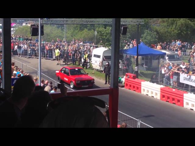 Opel Kadett C - Drag Racing - Allingåbro Motor Festival 2014