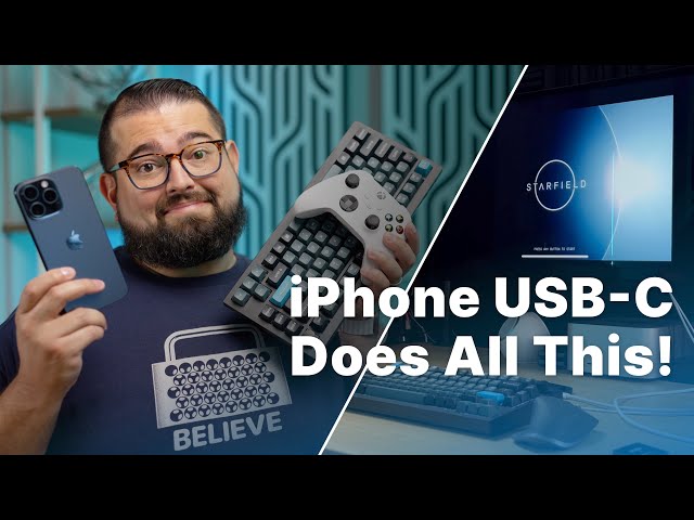 iPhone 15 is Now a Computer Thanks to USB-C