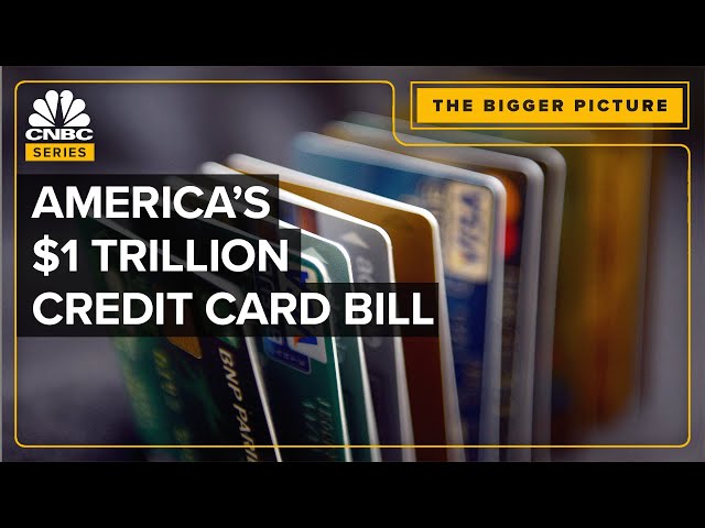 How America Racked Up A $1 Trillion Credit Card Bill