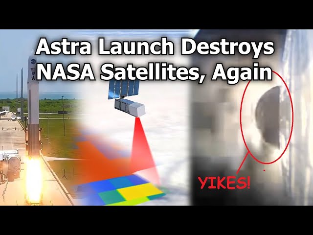 NASA TROPICS Satellites Destroyed as Astra  Rocket Fails To Reach Orbit