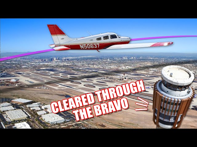 Transition Bravo Airspace LIKE A PRO | Class B Transition WITH Radios