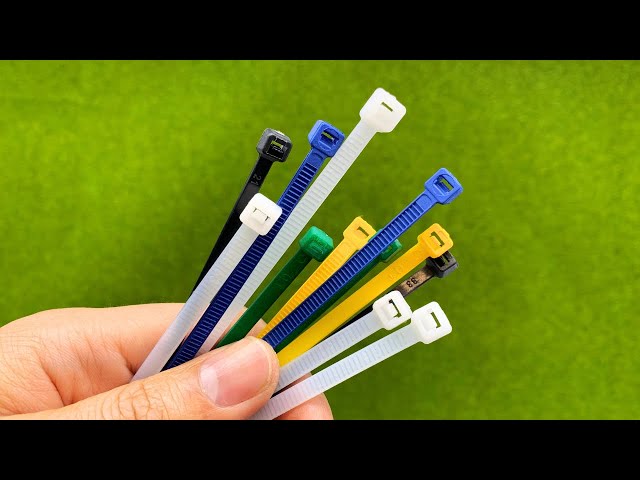 15 Amazing Tricks with Cable Ties that EVERYONE should know