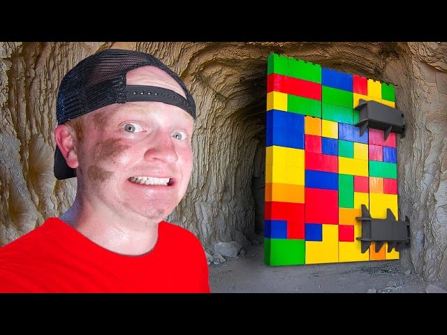 I Built a Underground Lego Bunker!