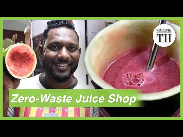 Eat Raja, India's first zero-waste juice shop