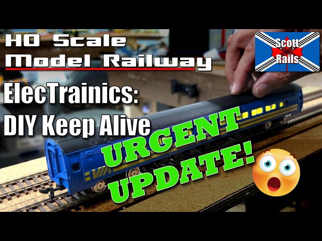 Model Railway ElecTrainics - DIY Keep Alive - Stay Alive - Important UPDATE!