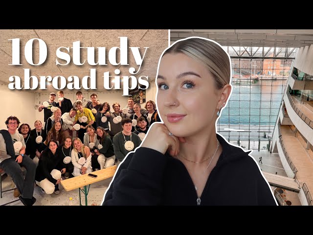 10 things you NEED to know before studying abroad!