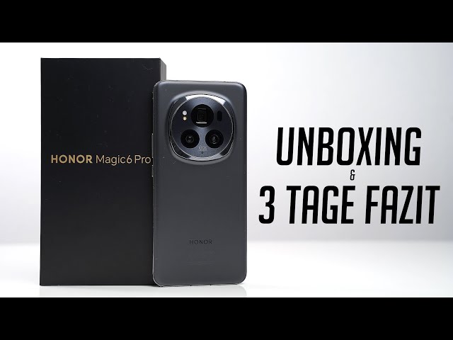 Die neue Nummer 1? - Honor Magic 6 Pro Unboxing & Eindrücke nach 3 Tagen (Deutsch) | SwagTab