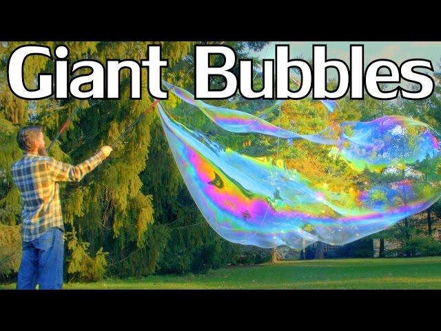 How to Make Giant Bubbles w/Guar Gum