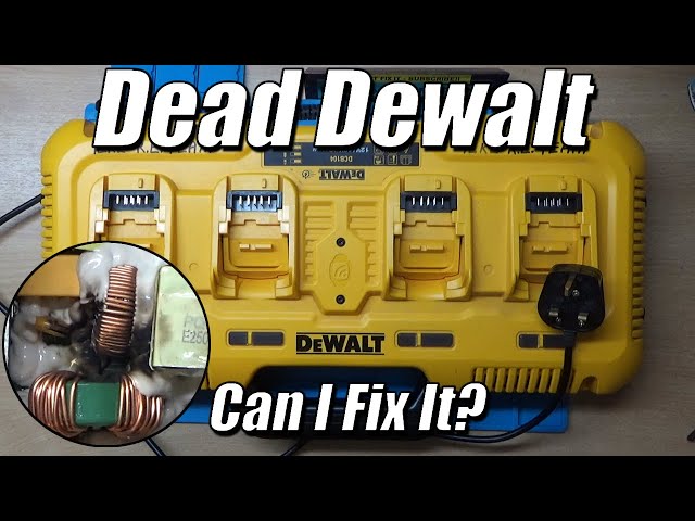 Dead Dewalt 4 Port Fast Charger | Can I FIX It?
