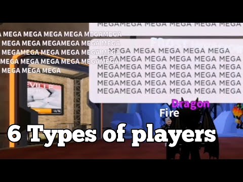 6 Types of players in TDS | Roblox