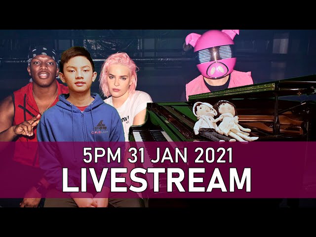Sunday 5PM Piano Livestream Dance With My Father + KSI Anne-Marie Don't Play | Cole Lam 13 Years Old