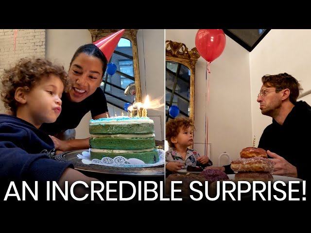 An Incredible Surprise!  #vlog #newyork #birthday
