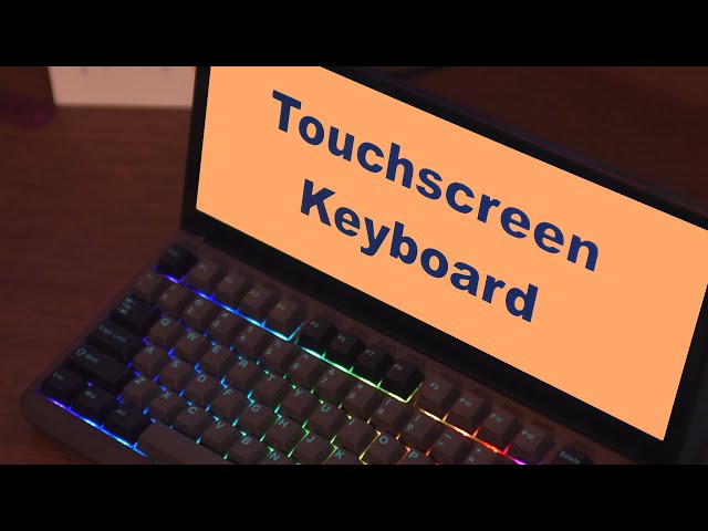 Does your Desk need a TOUCHSCREEN + Keyboard? The Kwumsy K3