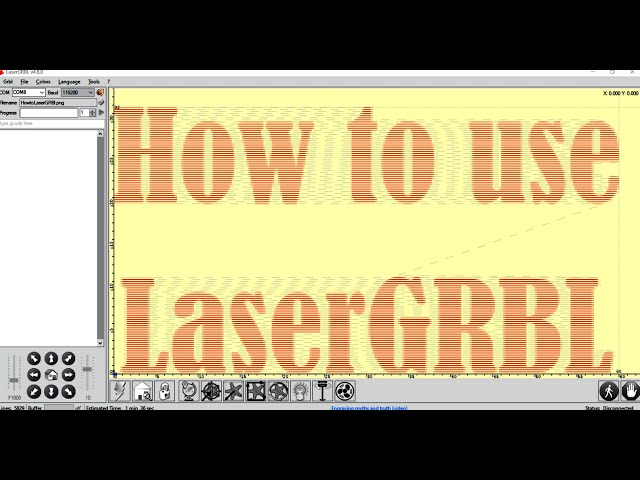 How to use LaserGRBL to make your Laser Cut Projects