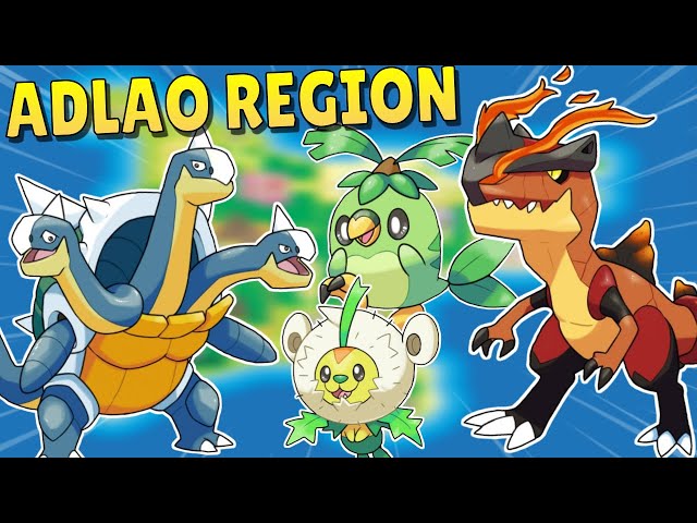 New PHILIPPINES Pokemon Region - Adlao -  Fakemon