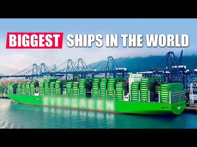 THE BIGGEST SHIPS IN THE WORLD