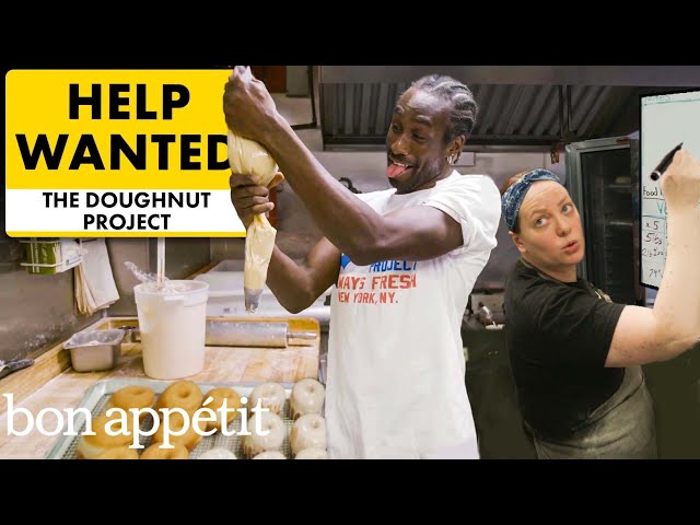 Working A Shift At An Iconic New York Doughnut Shop | Bon Appétit