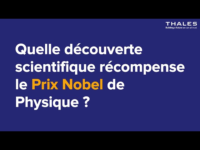 Prix Nobel de Physique: le quantique à l’honneur - Thales