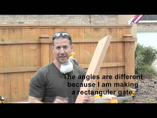 Build a 12 ft  gate that will not SAG!