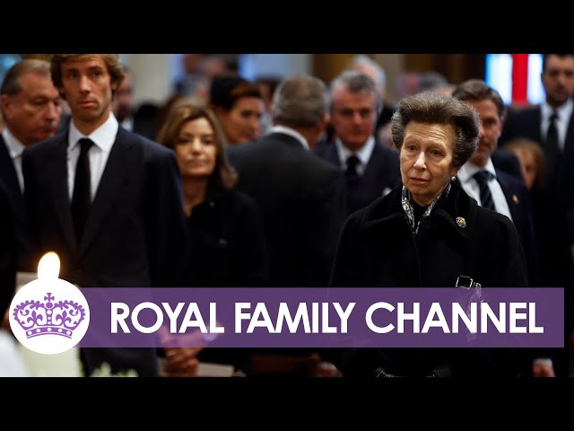 Royals Attend Funeral of Greece's Last King, Constantine II