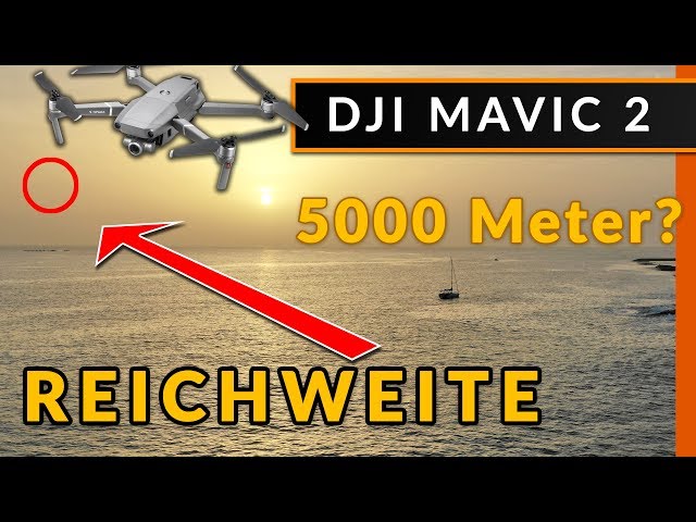 DJI Mavic 2: 5000m Reichweite & Flugzeit Test [ CE / deutsch ]